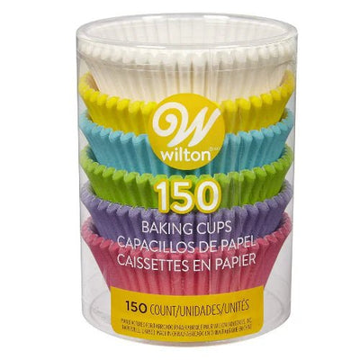Wilton Standard Baking Cups | Pastel Solid | 150 Count - Cupcake Sweeties