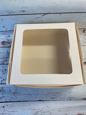 12 inch (30cm) Cake Box with Window - Cupcake Sweeties