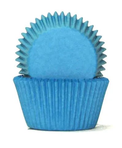 408 Cupcake Papers - Blue (100 approx) - Cupcake Sweeties