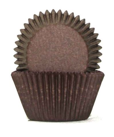 408 Cupcake Papers - Brown (100 approx) - Cupcake Sweeties