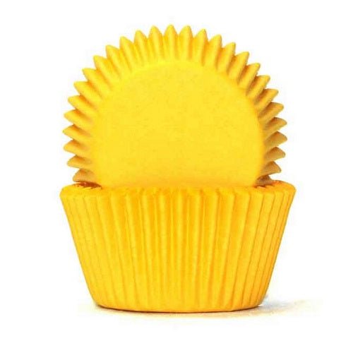 408 Cupcake Papers - Yellow (100 approx) - Cupcake Sweeties