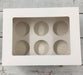 6 Cupcake Box with Window and Insert (High Quality) - Cupcake Sweeties