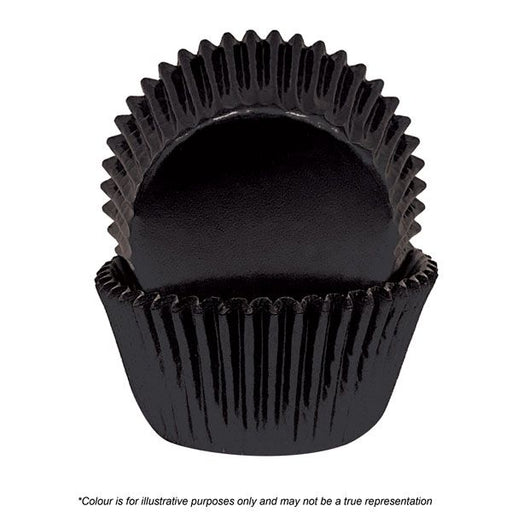 700 Baking Cups - Black Foil (pack of 72) - Cupcake Sweeties