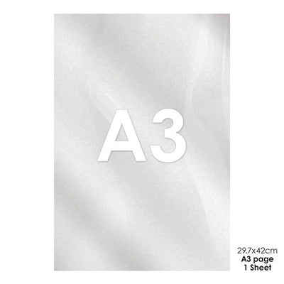 Acetate Sheet - A3 (29.7cm x 42cm) - Cupcake Sweeties