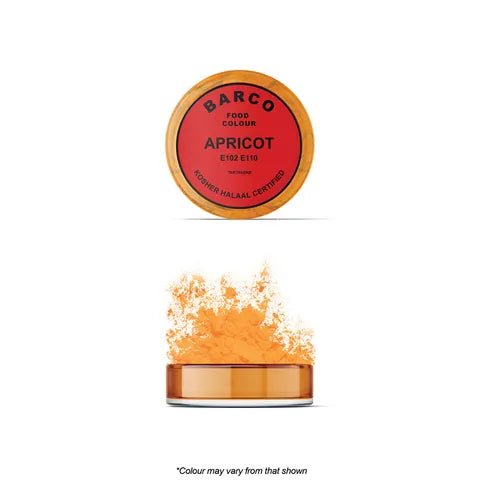 Barco Red Label Apricot Colour/Paint/Dust 10ml - Cupcake Sweeties