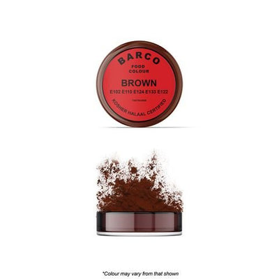Barco Red Label Brown Colour/Paint/Dust 10ml - Cupcake Sweeties