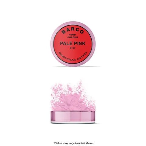 Barco Red Label PALE PINK Colour/Paint/Dust 10ml - Cupcake Sweeties