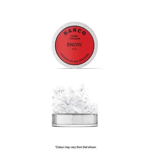 Barco Red Label Snow Colour/Paint/Dust 10ml - Cupcake Sweeties