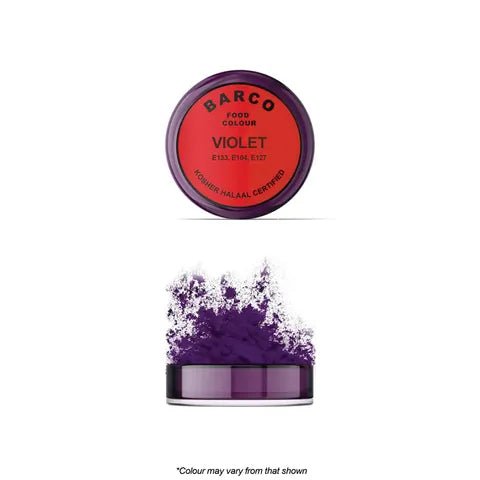 Barco Red Label Violet Colour/Paint/Dust 10ml - Cupcake Sweeties