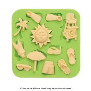 Beach Silicon Mould - Cupcake Sweeties