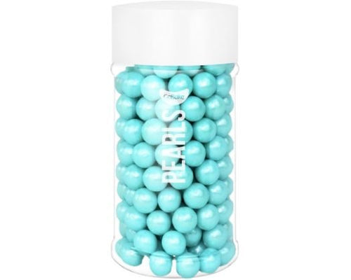 Blue Pearls 7mm (Go Bake) 80g - Cupcake Sweeties