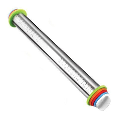 Cake Craft Stainless Steel Adjustable Rolling Pin - Cupcake Sweeties