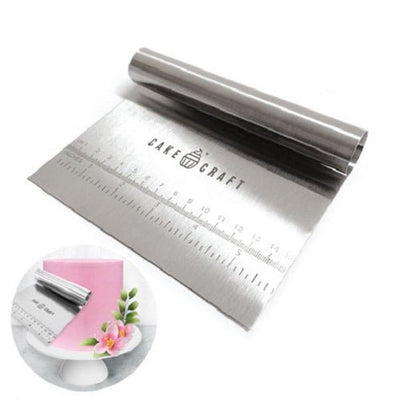Cake Craft Stainless Steel Scraper - 6 inch - Cupcake Sweeties