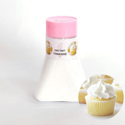 Cake Craft Titanium Dioxide (Whitener) - 70g - Cupcake Sweeties