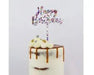 Cake Topper - Happy Birthday (Rainbow Classic) - Cupcake Sweeties