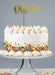 Cake Topper - Oh Baby (Gold Acrylic) - Cupcake Sweeties
