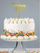 Cake Topper - Twenty One (Gold Acrylic) - Cupcake Sweeties