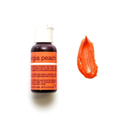 Chefmaster Liqua-Gel - Georgia Peach - 20gm - Cupcake Sweeties