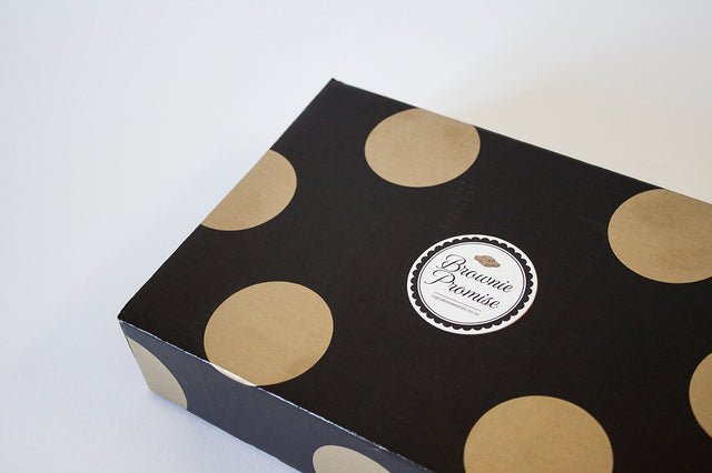 Chocolate Brownie Gift Box - Cupcake Sweeties