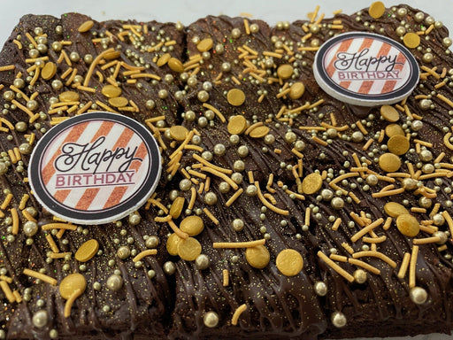 Chocolate Brownie Gift Box with Bling! - Cupcake Sweeties