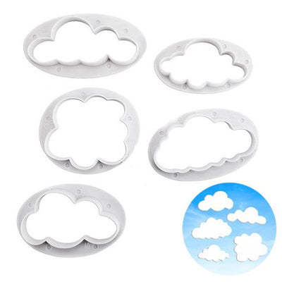 Cloud Cutters (set of 5) - Cupcake Sweeties