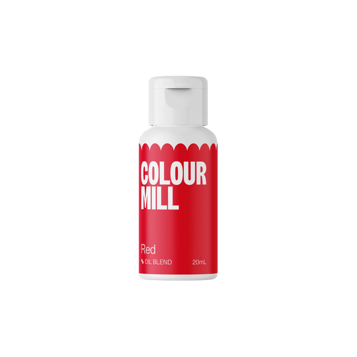 Colour Mill Oil Based Colour - Red - 20ml - Cupcake Sweeties