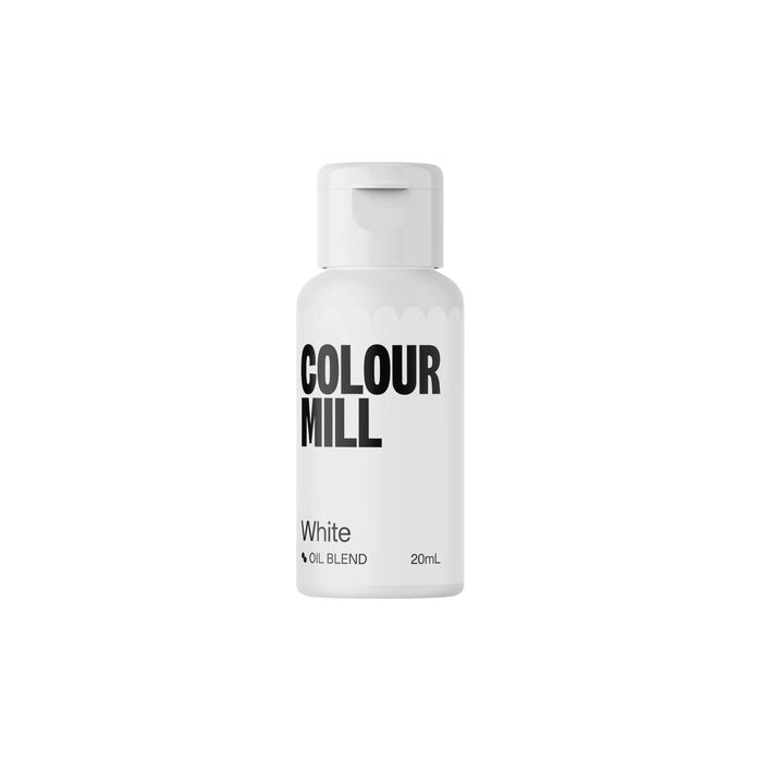 Colour Mill Oil Based Colour - White - 20ml - Cupcake Sweeties