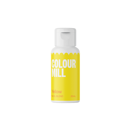 Colour Mill Oil Based Colour - Yellow - 20ml - Cupcake Sweeties
