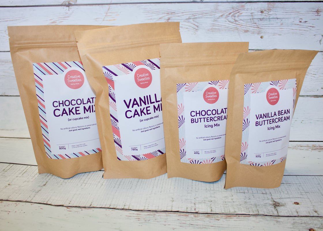 Creative Sweeties Baking Mix & Buttercream Mix Set — Cupcake Sweeties