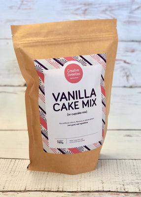 Creative Sweeties Vanilla Cake (or Cupcake) Mix - Cupcake Sweeties