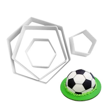 Cutters - Hexagon & Octogon (set of 4) - Cupcake Sweeties