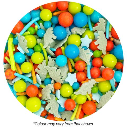 DinoRAWR Sprinkle Medley - 100gm - Cupcake Sweeties