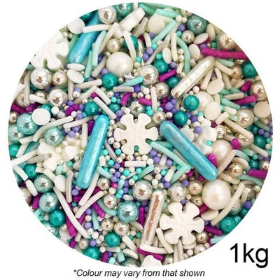 Frosted Sprinkle Medley - 100gm - Cupcake Sweeties