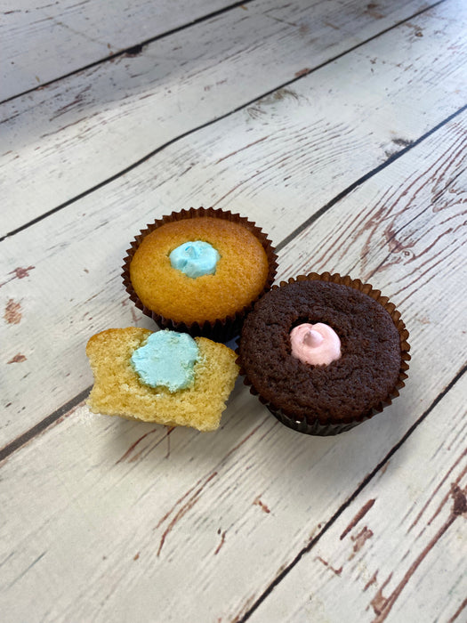 Gender Reveal Cupcakes - Cupcake Sweeties