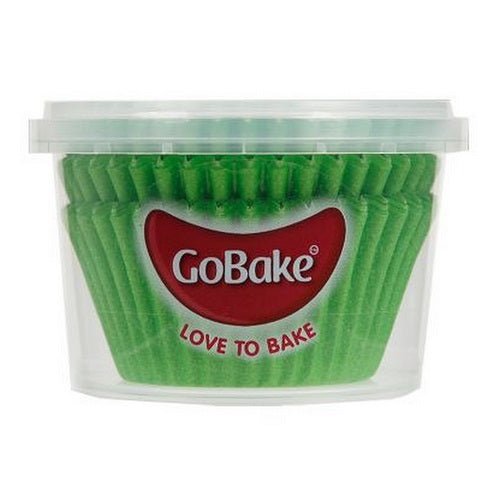 GoBake Baking Cups - Green (pack of 72) - Cupcake Sweeties