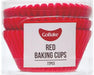 GoBake Baking Cups - Red (pack of 72) - Cupcake Sweeties