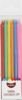 GoBake Candles - Sparkling Rainbow - 12cm (Pack of 18) - Cupcake Sweeties