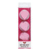 GoBake Dec Ons - Hearts - Hot Pink 3cm (12) - Cupcake Sweeties