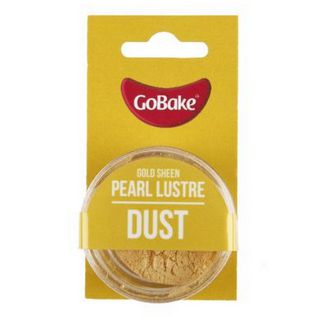 GoBake Pearl Lustre Dust - Gold Sheen - 2gm - Cupcake Sweeties