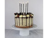 GoBake Super Tall 18cm Black Gold Splatter Candles (pack of 12) - Cupcake Sweeties