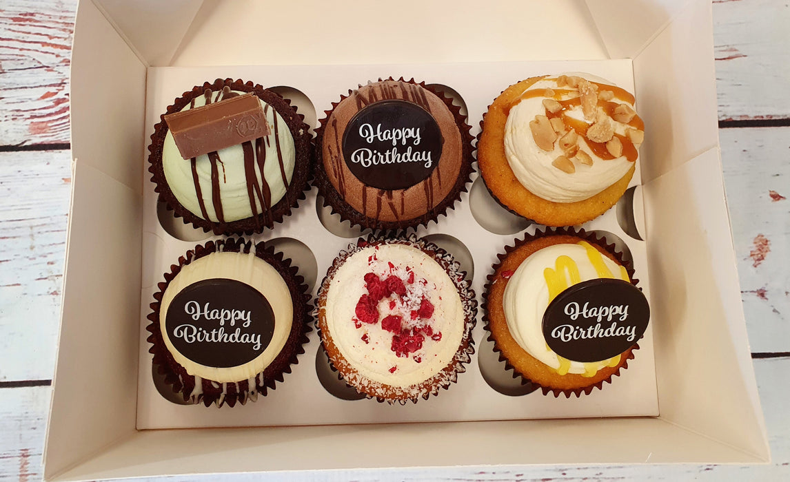 Happy Birthday Cupcakes - Cupcake Sweeties