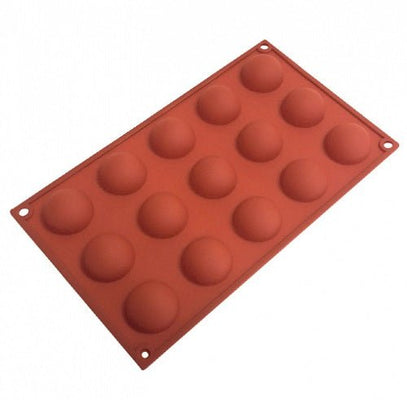 Hemisphere Silicone Mould - 15 cup - Cupcake Sweeties