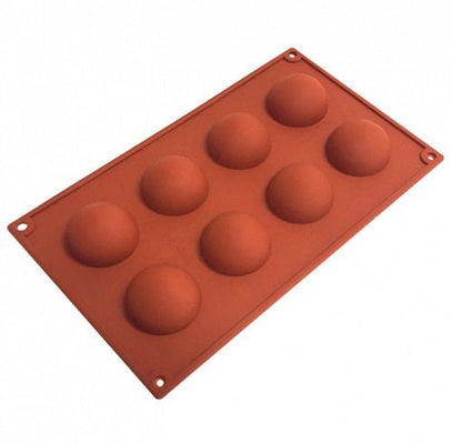Hemisphere Silicone Mould - 8 cup - Cupcake Sweeties