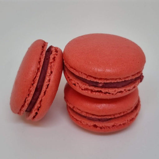 Individual Macarons - Raspberry Flavour - Cupcake Sweeties