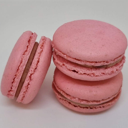 Individual Macarons - Strawberry Flavour - Cupcake Sweeties