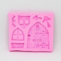Medieval Door and Windows Silicone Mould - Cupcake Sweeties