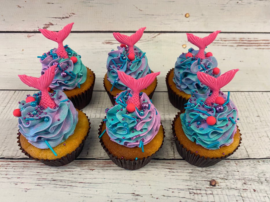 Mermaid Cupcakes - Cupcake Sweeties