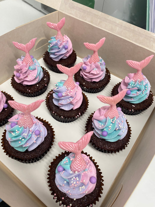 Mermaid Cupcakes - Cupcake Sweeties