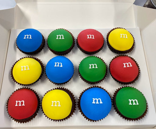M&M Cupcakes - Cupcake Sweeties