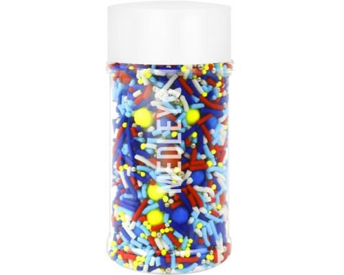 My Super Hero Sprinkle Medley (Go Bake) - 85G - Cupcake Sweeties